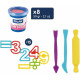 Pasta de modelar Milan Soft Dough Lots of Numvers