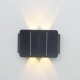 Aplique de Pared EDM 31824 Policarbonato ABS 4 W 200 Lm LED Solar (3000 K)