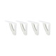 Pinza Sujeta Manteles Tescoma Presto Blanco (4 Unidades)