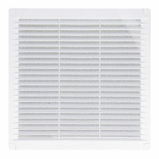 Rejilla de ventilación EDM 87706 Blanco 25 x 25 x 0,7 cm Mosquitera