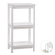 Estantería de Baño Ballete Blanco Plástico 35,5 x 23 x 75 cm