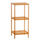 Estantería de Baño Caison Bambú 3 Estantes 34 x 33 x 79 cm