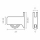 Rodamiento EDM 85471 CO-22 rd08 Nailon Nylon 37 x 39,5 mm (2 Unidades)