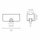 Rodamiento EDM 85474 Inasa 162 rd16 Acero 45 x 25,5 mm (2 Unidades)