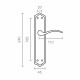 Juego de Manillas EDM 85430 1777 24 x 4,5 cm