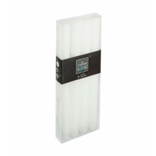 Set de Velas Atmosphera Blanco 24,7 x 2,2 cm (4 Unidades)