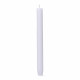 Candle Set Atmosphera White 24,7 x 2,2 cm (4 Units)