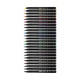 Set of Felt Tip Pens Milan Multicolour 24 Pieces