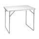 Mesa Plegable Aluminio 80 x 60 x 69 cm