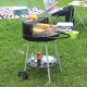 Coal Barbecue with Wheels Grill Black Ø 51 cm