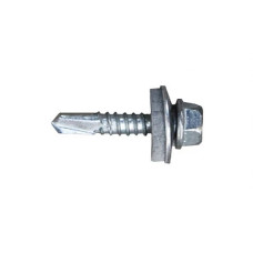 Caja de tornillos CELO 7301 Ø 4,8 x 16 mm Con Arandela Hexagonal Broca (1000 Unidades)