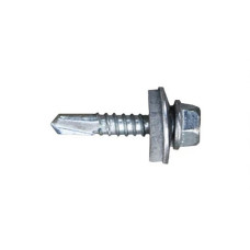 Caja de tornillos CELO 7301 Ø 4,8 x 16 mm Con Arandela Hexagonal Broca (1000 Unidades)