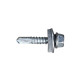 Caja de tornillos CELO 7301 Zincado Ø 6,3 x 50 mm Con Arandela Hexagonal Broca (250 Unidades)