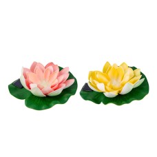Planta Decorativa Lifetime ø 17,5 x 6 cm Plástico Flor de Loto Flor