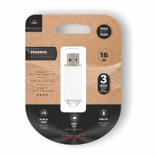 Memoria USB Tech One Tech Blanco 16 GB