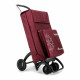 Shopping cart Rolser 4.2 tour Burgundy Foldable