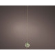 Bola de Navidad Lumineo Yute Cristal Para colgar MicroLED