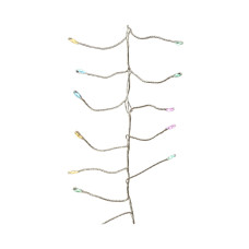 Wreath of LED Lights Lumineo 6 W Multicolour 11 m 5 m 1,2 m