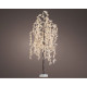 Árbol de Navidad Lumineo Nevado Sauce MicroLED