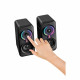 Altavoces PC EDM 07754 for players Negro