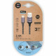 Cable Lightning Tech One Tech TEC2022 Gris