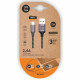 Cable USB A a USB-C Tech One Tech TEC2023 Gris