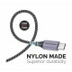 Cable USB A a USB-C Tech One Tech TEC2023 Gris