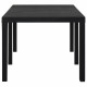 Dining Table IPAE Progarden Indo ind012an Extendable Anthracite 220 x 90 x 72 cm