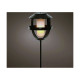 Luz solar Lumineo 898216 Negro Hierro 63 cm Efecto llama Antorcha
