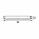 Cuadradillo para cerradura EDM 85629 CDD01 Acero 6 x 90 mm (2 Unidades)