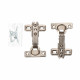 Bisagra EDM 85641 BC01 Metal Acero 26 mm