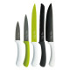 Set de Cuchillos San Ignacio green sg4165 Acero Inoxidable Gris