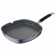 Asadora Masterpro BGMP-3287-BK Aluminio Aluminio Forjado Ø 28 cm 28 x 28 x 4,5 cm (4 Piezas)