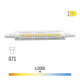 Bombilla LED EDM 98988 D 85 W 9 W R7s 1100 Lm 1250 Lm Ø 1,5 x 11,8 cm Lineal (4000 K)