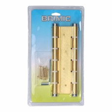 Bisagra Micel BS10 M57003 Dorado Aluminio 180 x 33 mm Doble acción