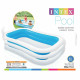 Piscina Hinchable Intex 56483 770 L (262 x 175 x 56 cm) Azul/Blanco 262 x 175 x 56 cm