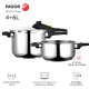 Set de Ollas Express Fagor Rapid Acero Inoxidable 18/10 2 Piezas