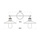 Wall Light EDM 32109 60 W