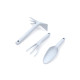 Kit de herramientas de jardinería Cellfast Pastel Metal Acero Inoxidable (3 Unidades)