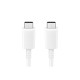 USB-C Cable Samsung EP-DN975BWE White 1 m