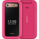 Teléfono Móvil Nokia 2660 FLIP Rosa 2,8