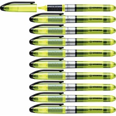 Marcador Fluorescente Stabilo Navigator Amarillo (10 Unidades) (1 unidad)