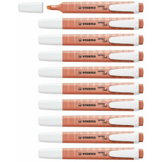 Fluorescent Marker Stabilo Swing Cool Coral 10 Pieces (10 Units)
