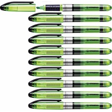 Fluorescent Marker Stabilo Navigator Green (10 Units) (1 Unit)