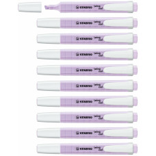 Fluorescent Marker Stabilo Swing Cool Lilac (10 Units) (1 Unit)