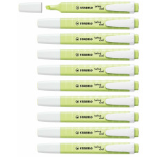 Fluorescent Marker Stabilo Swing Cool Lime green (10 Units)