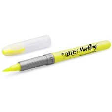 Fluorescent Marker Bic Highlighter Flex Yellow (12 Units)