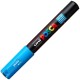 Marker pen/felt-tip pen POSCA PC-1M Light Blue 6 Units