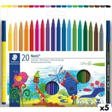 Set of Felt Tip Pens Staedtler Noris 326 5 Units