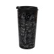 Thermal Cup with Lid iTotal Mathematics Black Double wall Stainless steel 350 ml